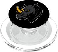Rhino Head Power Graphic Strong Jungle Art PopSockets PopGrip per MagSafe