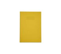 RHINO - Libro per esercizi con 80 pagine bianche, formato A4, confezione da 10, colore: Giallo