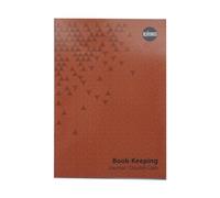 RHINO Quaderno formato A4, con doppia riga contante, 32 pagine/1 confezione, ideale per analisi delle transazioni e conti
