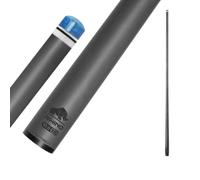 Rhino - Stecca da Biliardo in Carbonio da 30 pollici/5/16-18, Albero Singolo, Punta F1 Crystal, 11,8 mm, Tecnologia a Bassa deflessione, Ultra Liscia, PRO Taper, Facile da Controllare