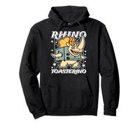 Rhino-Toasterino Funny Italian Pane Gen Z Meme Felpa con Cappuccio