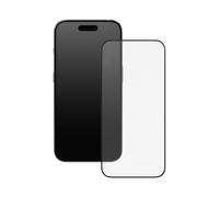 RhinoShield 9H Tempered Glass Screen Protector Compatible with [iPhone 15 Pro] | High Transparency, Scratch and Blue Light Resistant, 3D Curved Full Coverage, Installation Tool Included