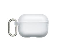 RHINOSHIELD AirPods Case with Carabiner Compatible with Apple [AirPods Pro 3] | Military Grade Drop Protection, Scratch Resistant, Wireless Charging - Transparent, Standard Set
