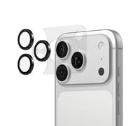 RhinoShield Black Camera Lens Protectors + Lens Base Protector Compatible with [iPhone 17 Pro] | All Round Protection, Scratch Resistant, Alignment Tool Included