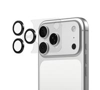 RhinoShield Black Camera Lens Protectors + Lens Base Protector Compatible with [iPhone 17 Pro Max] | All Round Protection, Scratch Resistant, Alignment Tool Included