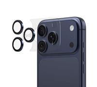 RhinoShield Blue Camera Lens Protectors + Lens Base Protector Compatible with [iPhone 17 Pro Max] | All Round Protection, Scratch Resistant, Alignment Tool Included