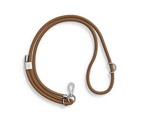 RhinoShield Braided Crossbody Phone Lanyard - Golden Brown
