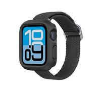 RHINOSHIELD Bumper Case Compatible with Apple Watch SE & Series 6/5 / 4 [40mm] | Slim Protective Cover - Lightweight, Shock Absorbent and Non-Slip - Classic Black