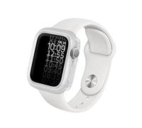 RhinoShield Bumper Case Compatible with Apple Watch SE 3 / SE 2 / SE/Series 6/5 / 4 [40mm] | Slim Protective Cover - Lightweight, Shock Absorbent, Non-Slip - Transparent