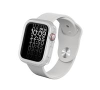 RhinoShield Bumper Case Compatible with Apple Watch SE 3 / SE 2 / SE/Series 6/5 / 4 [44mm] | Slim Protective Cover - Lightweight, Shock Absorbent, Non-Slip - Transparent