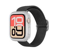 RhinoShield Bumper Case Compatible with Apple Watch SE 3 / SE 2 / SE/Series 6/5 / 4 [44mm] | Slim Protective Case, Lightweight and Shock Absorbent - Transparent