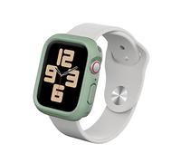 RhinoShield Bumper Case Compatible with Apple Watch SE 3 / SE 2 / SE/Series 6/5 / 4 [44mm] | Slim Protective Cover - Lightweight, Shock Absorbent, Non-Slip - Sage Green