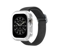RhinoShield Bumper Case Compatible with Apple Watch Series 11/10 [42mm] | Slim Protective Case, Lightweight and Shock Absorbent - Transparent