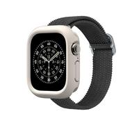 RhinoShield Bumper Case Compatible with Apple Watch Series 11/10 [42mm] | Slim Protective Case, Lightweight and Shock Absorbent - Shell Beige