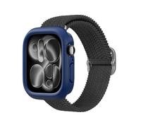 RhinoShield Bumper Case Compatible with Apple Watch Series 11/10 [46mm] | Slim Protective Case, Lightweight and Shock Absorbent - Ultra Marine