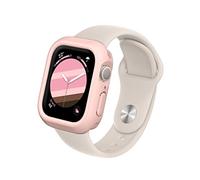 RhinoShield Bumper Case Compatible with Apple Watch Series 9/8 / 7 [41mm] | Slim Protective Case, Lightweight and Shock Absorbent - Blush Pink