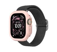 RhinoShield Bumper Case Compatible with Apple Watch Ultra 3 / Ultra 2 / Ultra [49 mm] | Slim Protective Case, Lightweight and Shock Absorbent - Blush Pink