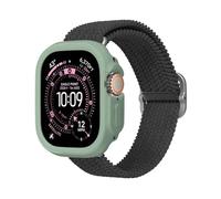 RhinoShield Bumper Case Compatible with Apple Watch Ultra 3 / Ultra 2 / Ultra [49 mm] | Slim Protective Case, Lightweight and Shock Absorbent - Sage Green