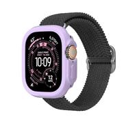 RhinoShield Bumper Case Compatible with Apple Watch Ultra 3 / Ultra 2 / Ultra [49 mm] | Slim Protective Case, Lightweight and Shock Absorbent - Violet