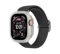 RhinoShield Bumper Case Compatible with Apple Watch Ultra 3 / Ultra 2 / Ultra [49 mm] | Slim Protective Case, Lightweight and Shock Absorbent - Transparent
