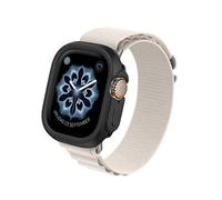 RhinoShield Bumper Case Compatible with Apple Watch Ultra 3 / Ultra 2 / Ultra [49 mm] | Slim Protective Cover - Lightweight, Shock Absorbent, Non-Slip - Classic Black