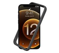 RhinoShield Bumper Case compatible with [iPhone 12/12 Pro] | CrashGuard NX - Shock Absorbent Slim Design Protective Cover 3.5M / 11ft Drop Protection - Graphite