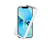 RhinoShield Bumper Case compatible with [iPhone 13 mini] | CrashGuard NX - Shock Absorbent Slim Design Protective Cover 3.5M / 11ft Drop Protection - White