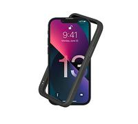 RhinoShield Bumper Case compatible with [iPhone 13 mini] | CrashGuard NX - Shock Absorbent Slim Design Protective Cover 3.5M / 11ft Drop Protection - Graphite