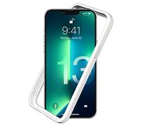 RhinoShield Bumper Case compatible with [iPhone 13 Pro Max] | CrashGuard NX - Shock Absorbent Slim Design Protective Cover 3.5M / 11ft Drop Protection - White