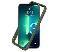 RhinoShield Bumper Case compatible with [iPhone 13 Pro Max] | CrashGuard NX - Shock Absorbent Slim Design Protective Cover 3.5M / 11ft Drop Protection - Camo Green