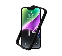 RhinoShield Bumper Case Compatible with [iPhone 14] | CrashGuard NX - Shock Absorbent Slim Design Protective Cover 3.5M / 11ft Drop Protection - Black
