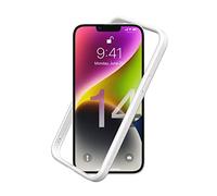 RhinoShield Bumper Case Compatible with [iPhone 14 Plus] | CrashGuard NX - Shock Absorbent Slim Design Protective Cover 3.5M / 11ft Drop Protection - White