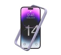 RhinoShield Bumper Case Compatible with [iPhone 14 Pro Max] | CrashGuard NX - Shock Absorbent Slim Design Protective Cover 3.5M / 11ft Drop Protection - Lavender