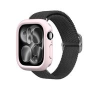 RhinoShield Bumper Case Compatible with Apple Watch Series 11/10 [46mm] | Slim Protective Case, Lightweight and Shock Absorbent - Raspberry Sorbet