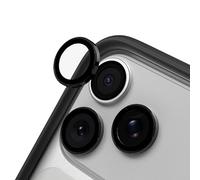 RhinoShield Camera Lens Protectors Compatible with [iPhone 17 Pro / 17 Pro Max] | 9H Tempered Glass Protector - Impact and Scratch Resistance, High Transparency, Explosion-Proof Protection - Black
