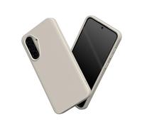 RhinoShield Case Compatible with [Galaxy A56] | SolidSuit - Shock Absorbent Slim Design Protective Cover with Premium Matte Finish 3.5M / 11ft Drop Protection - Shell Beige