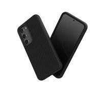 RhinoShield Case Compatible with [Galaxy S23] | SolidSuit - Shock Absorbent Slim Design Protective Cover with Premium Matte Finish 3.5M / 11ft Drop Protection - Carbon Fiber