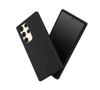 RhinoShield Case Compatible with [Galaxy S23 Ultra] | SolidSuit - Shock Absorbent Slim Design Protective Cover with Premium Matte Finish 3.5M / 11ft Drop Protection - Classic Black