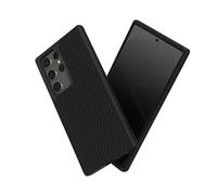 RhinoShield Case Compatible with [Galaxy S23 Ultra] | SolidSuit - Shock Absorbent Slim Design Protective Cover with Premium Matte Finish 3.5M / 11ft Drop Protection - Carbon Fiber