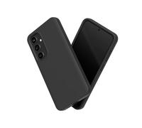 RhinoShield Case Compatible with [Galaxy S24+] | SolidSuit - Shock Absorbent Slim Design Protective Cover with Premium Matte Finish 3.5M / 11ft Drop Protection -Classic Black