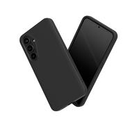 RhinoShield Case Compatible with [Galaxy S25 Plus] | SolidSuit - Shock Absorbent Slim Design Protective Cover with Premium Matte Finish 3.5M / 11ft Drop Protection - Classic Black