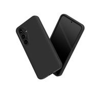 RhinoShield Case Compatible with [Galaxy S25] | SolidSuit - Shock Absorbent Slim Design Protective Cover with Premium Matte Finish 3.5M / 11ft Drop Protection - Classic Black