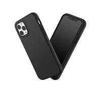 RhinoShield Case Compatible with [iPhone 11 Pro] | SolidSuit - Shock Absorbent Slim Design Protective Cover with Premium Matte Finish 3.5M/11ft Drop Protection Changeable Camera Rings - Classic Black