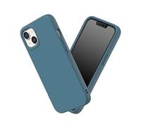 RhinoShield Case Compatible with [iPhone 13/14] | SolidSuit - Shock Absorbent Slim Design Protective Cover with Premium Matte Finish 3.5M / 11ft Drop Protection - Ocean Blue