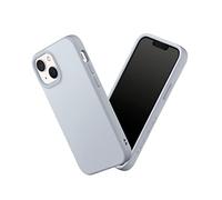RhinoShield Case Compatible with [iPhone 13 mini] | SolidSuit - Shock Absorbent Slim Design Protective Cover with Premium Matte Finish 3.5M/11ft Drop Protection Changeable Camera Rings - Ash Grey