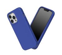RhinoShield Case Compatible with [iPhone 13 Pro Max] | SolidSuit - Shock Absorbent Slim Design Protective Cover with Premium Matte Finish 3.5M / 11ft Drop Protection - Classic Blue