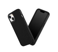 RhinoShield Case Compatible with [iPhone 14/13] | SolidSuit - Shock Absorbent Slim Design Protective Cover with Premium Matte Finish 3.5M / 11ft Drop Protection - Carbon Fiber