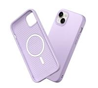 RhinoShield Case Compatible with [iPhone 14 Plus] | SolidSuit Compatible with Magsafe - Shock Absorbent Slim Design Protective Cover with Premium Matte Finish 3.5M / 11ft Drop Protection - Violet
