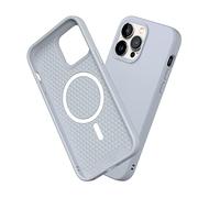RHINOSHIELD Case Compatible with [iPhone 14 Pro Max] | SolidSuit Compatible with Magsafe - Shock Absorbent Slim Design Protective Cover with Premium Matte Finish 3.5M / 11ft Drop Protection - Ash Grey
