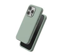 RhinoShield Case Compatible with [iPhone 15 Pro] | SolidX - Reinforced Shock-Absorbing Slim Design Protective Cover with 3.5M / 11ft Drop Protection - Sage Green